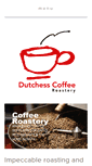 Mobile Screenshot of dutchesscoffee.com
